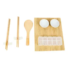 Conjunto 2pessoas Sushi Nagano Hashi Faca Esteira Niguiri Foto mini  3