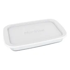 Conjunto 3 Assadeira Retangular Com Tampa Plastica 2,2l Foto  mini 1