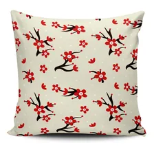 Conjunto 3 Capas Almofadas Decorativas Estilo Japonesa 45x45 Foto mini 3