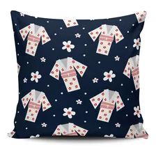 Conjunto 3 Capas Almofadas Decorativas Estilo Japonesa 45x45 Foto mini 2