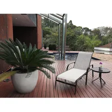 Conjunto 3 Espreguiçadeira AlumÃnio Reclinável Cannes Foto mini 4