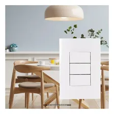 Conjunto 3 Interruptor Paralelo Separado 10a Sleek Margirius Foto mini 3