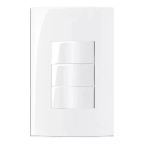 Conjunto 3 Interruptor Paralelo Separado 10a Sleek Margirius Foto 1