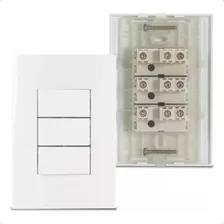 Conjunto 3 Interruptor Paralelo Separado 10a Sleek Margirius Foto mini 4