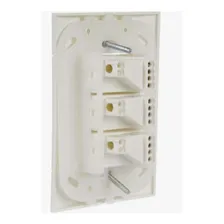 Conjunto 3 Interruptores Paralelos 10a Lunare 250v Pl/br Foto mini  3