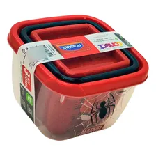 Conjunto 3 Potes Conect Homem Aranha Foto mini  2