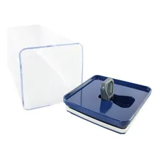 Conjunto 3 Potes Herméticos 5 Litros Organizador Mantimentos Cor Azul Foto mini 4