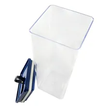 Conjunto 3 Potes Herméticos 5 Litros Organizador Mantimentos Cor Azul Foto mini 3