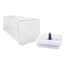 Conjunto 3 Potes Herméticos 5 Litros Organizador Mantimentos Cor Branco Foto mini  2