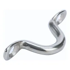 Conjunto 4 Alças Inox 8mm Para Caiaque Barco E Defensa Foto mini 2