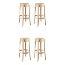 Conjunto 4 Banquetas Em Polipropileno Shine Plus Foto mini  2