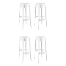 Conjunto 4 Banquetas Em Polipropileno Shine Plus Foto mini 2
