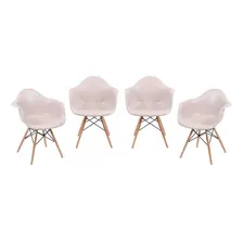 Conjunto 4 Cadeiras Com Braço Eames Wt Foto mini 1