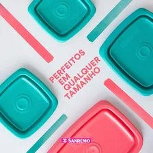 Conjunto 4 Potes Plástico 200ml - Sanremo Foto mini 3