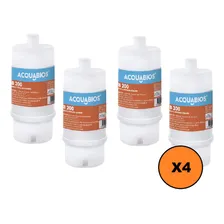 Conjunto 4 Refil Filtro Blindado Água Ab200 7 Pou Acquabios Foto mini  3