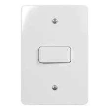 Conjunto 4x2 Com 1 Interruptor Paralelo Renova Cor Branco Foto  mini 1