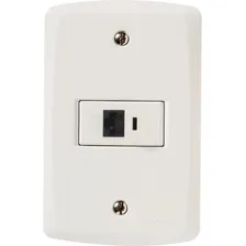 Conjunto 4x2 Com Tomada Rj45 Cat.6 Tramontina Lux2 Branco Foto mini 1
