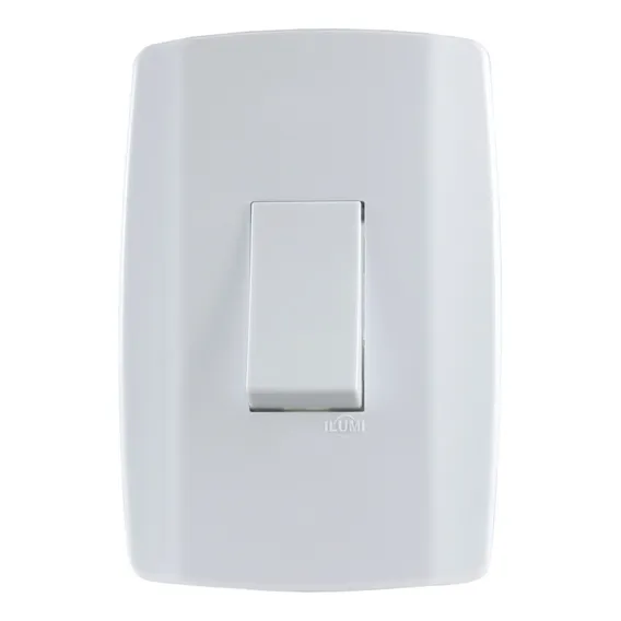 Conjunto 4x2 Interruptor Intermediário Four Way Slim Ilumi Cor Branco Foto 1