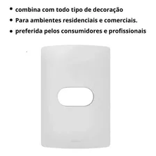 Conjunto 4x2 Interruptor Simples Nereya Legrand 663100 Foto mini 4
