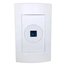 Conjunto 4x2 Tomada Telefonica Rj11 680235 Cor Branco Foto  mini 1
