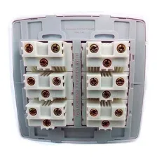 Conjunto 4x4 3 Tomadas 10a + 3 Tomadas 10a Slim Ilumi Cor Branco Foto mini 2