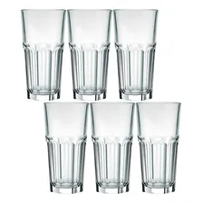 Conjunto 6 Copo Long Drink 340ml De Vidro Nadir Bristol Suco Foto mini 1