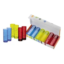 Conjunto 6 Copos Neon Long Drink 330ml Modelo Exclusivo Top Cor Copo Foto mini 1