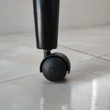 Conjunto 6 Pe De Cama Box Solteiro Baú Rodizio Para Moveis Cor Preto Foto mini 2