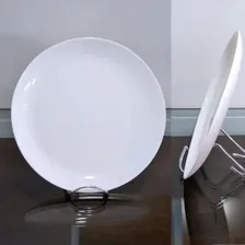 Conjunto 6 Pratos Rasos 27cm Nadir Opaline Linha Blanc Foto mini 4