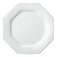Conjunto 6 Pratos Rasos Prisma Porcelana 1a Linha - Schmidt Foto mini 2
