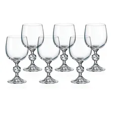 Conjunto 6 Taças Cristal Bohemia Vinho Degustação 190ml Foto mini 1