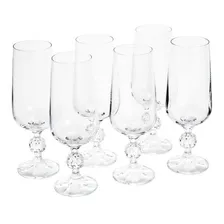 Conjunto 6 Taças Para Cerveja Cristal Bohemia 280  Cor Transparente Foto  mini 1