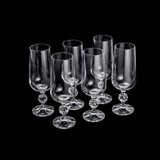 Conjunto 6 Taças Para Cerveja Cristal Bohemia 280  Cor Transparente Foto mini  2