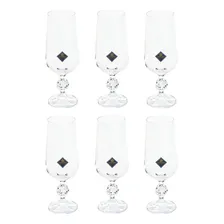 Conjunto 6 Taças Para Cerveja Cristal Bohemia 280  Cor Transparente Foto mini  3