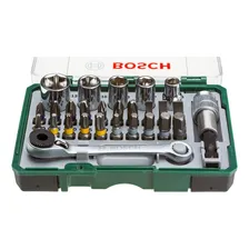 Conjunto Bosch de 27 peças de pontas e chaves Foto mini 2