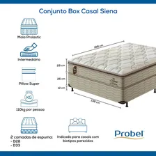 Conjunto Box Casal Mola Probel Siena Foto mini  2