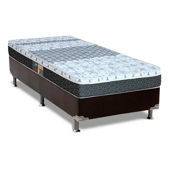Conjunto Box-colchão Castor Bonnel Class+cama Solteiro 88 Foto 1