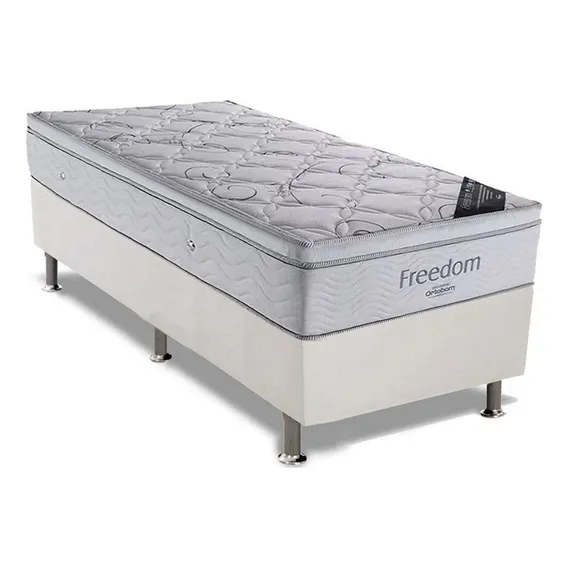 Conjunto Box-colchãoortobom Freedom+cama Solteiro 88 Foto 1
