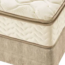 Conjunto Box King Molas Americanflex Gold Gel 193x203x64cm Cor Bege Foto mini 2