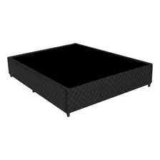 Conjunto Box Mola Casal 138cm Opala Negro Gazin Foto mini 3