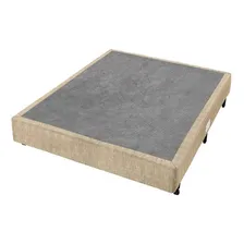 Conjunto Box Viuva Espuma D33 Clinoflex Bambu 128x188x61cm Cor Bege Foto mini 4