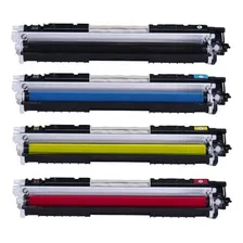 Conjunto C/ 4 Toner Cp-1020 Cp-1025 M-176n M176 M-177fw M177 Foto mini 3