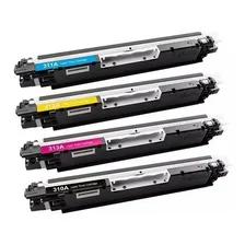 Conjunto C/ 4 Toner Cp-1020 Cp-1025 M-176n M176 M-177fw M177 Foto mini 1