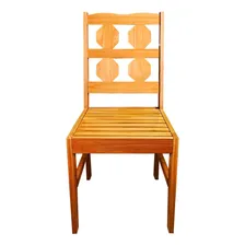 Conjunto Cadeira Sala Jantar Madeira Maciça Design Colmeia Foto mini 3