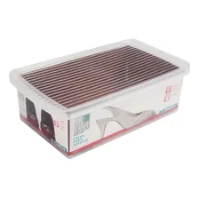 Conjunto Caixa De Sapato Leve 6 E Pague 5 Ordene Cor Cristal Liso Foto mini 4