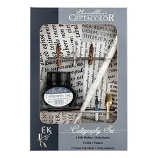 Conjunto Caligrafia Caneta Tinteiro 431 20 Cretacolor Foto mini 1