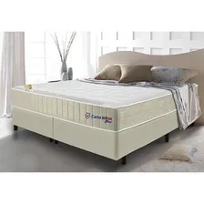 Conjunto cama box king com molas ensacadas Cama inBox Conjunto Cloud bege 193x203x67 Foto mini 1