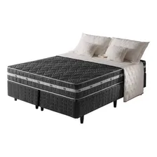 Conjunto Cama Box Queen Size Espuma D45 Philadelphia Foto  mini 1
