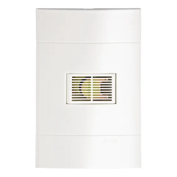 Conjunto Campainha Cigarra 127v 70db 16v Lunare Cor Branco Foto 1