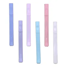 Conjunto Caneta Marca Texto Quarado 6 Cores Tons Pastéis Foto mini 3